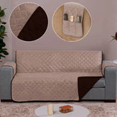 Foto de Capa Protetora para Sofá Caqui-tabaco muito bonita